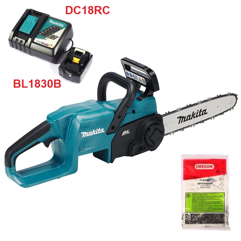 เลื่อยโซ่ไร้สาย 18 โวลต์ MAKITA รุ่น DUC307RTX1 ความยาวบาร์ 12 นิ้ว