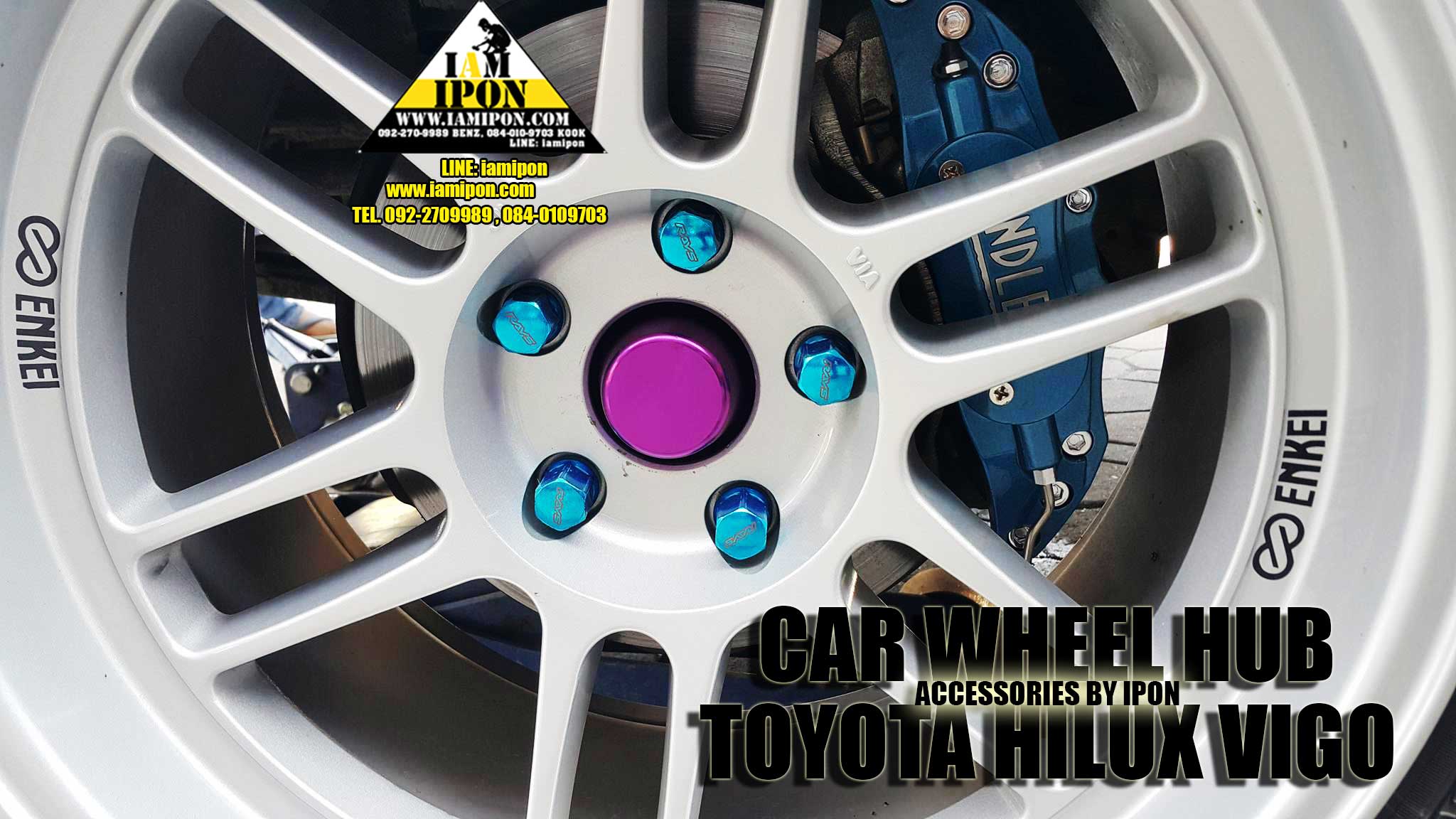 WHEEL HUB CAP VIGO 2WD ฝาครอบดุมวีโก้ตัวเตี้ย