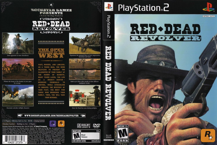 RED DEAD REVOLVER [US : DVD5 1 Disc]