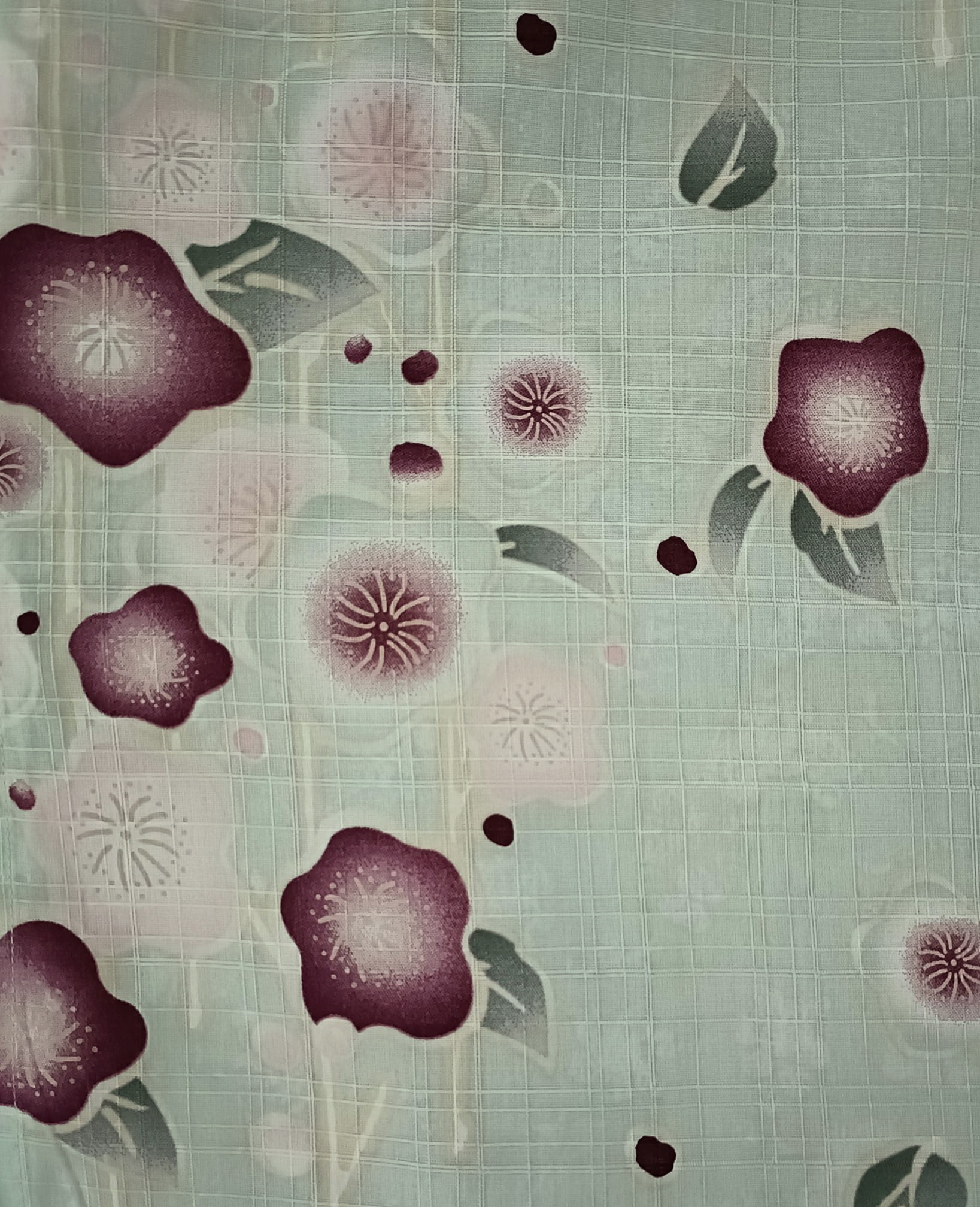 ยูกาตะเขียวมิ้นUNIQLO