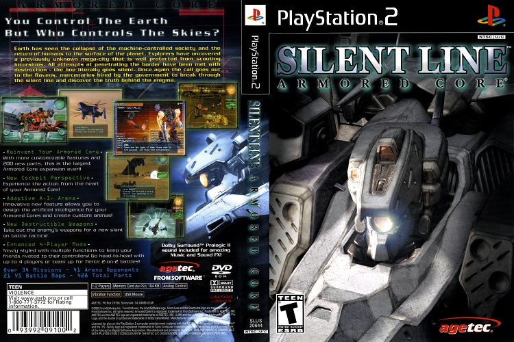 ARMORED CORE 3 SILENT LINE [US : DVD5 1 Disc]
