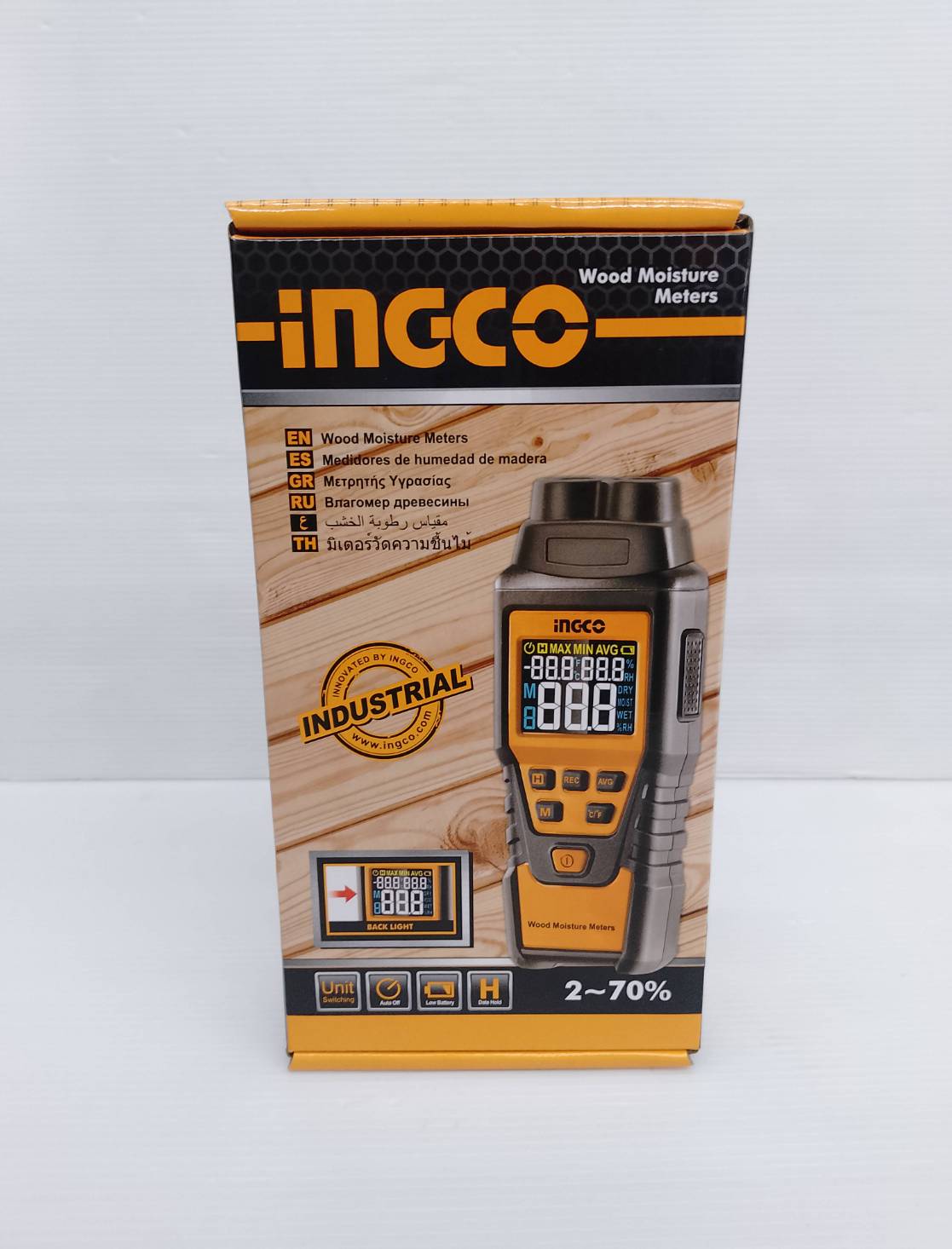 เครื่องวัดความชื้นไม้ HETWM01 INGCO