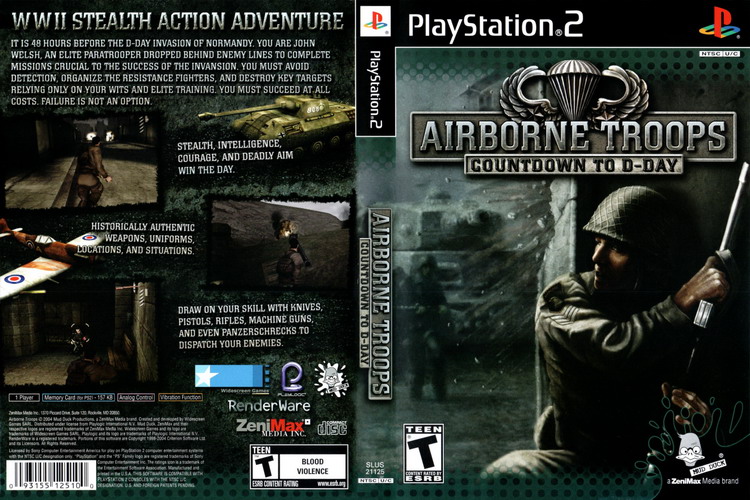 AIRBORNE TROOPS [US : CD 1 Disc]