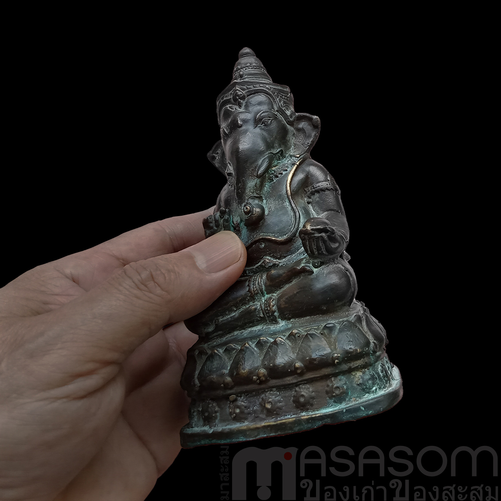 พิฆเนศทองเหลืองปางประทานพร