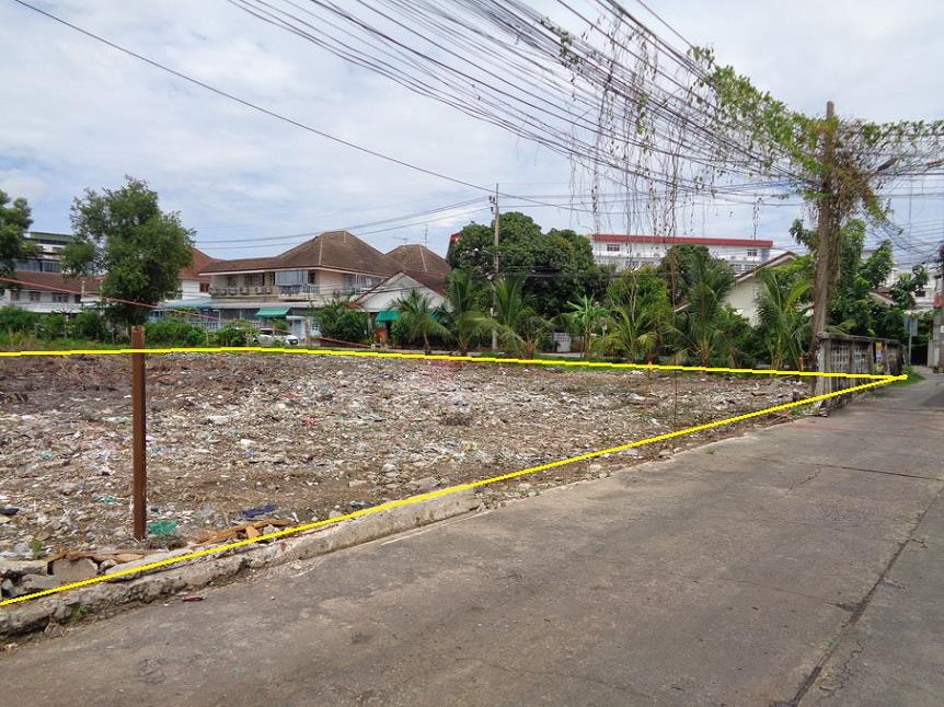 🚩 H1286 ขายที่ดิน 1 ไร่ แปลงหัวมุม ถนนจักกะพาก ตรงข้ามโรงพยาบาลสมุทรปราการ เข้าซอยเพียง 180 เมตร