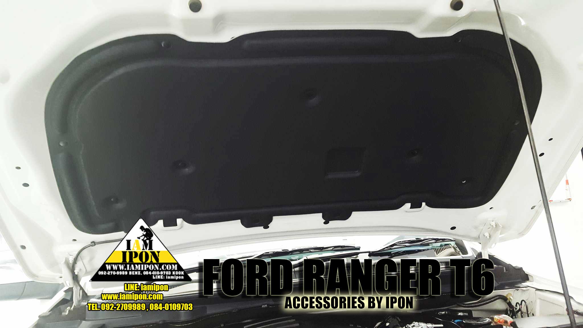 INSULATION BONNET FORD RANGER T6 2012-2014 แผ่นกันความร้อนฟอร์ดเรนเจอร์ T6 2012-2014