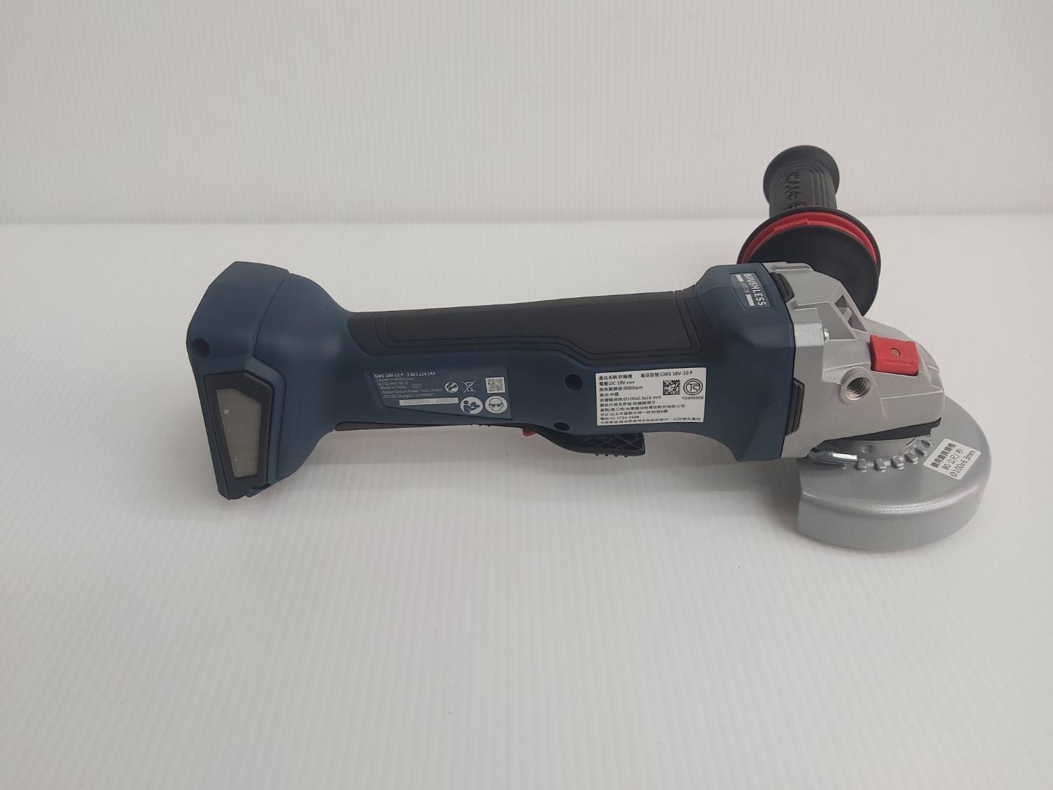 หินเจียร4" GWS18V-10P SOLO BOSCH BRUSHLESS (สวิทช์แบบบีบ)