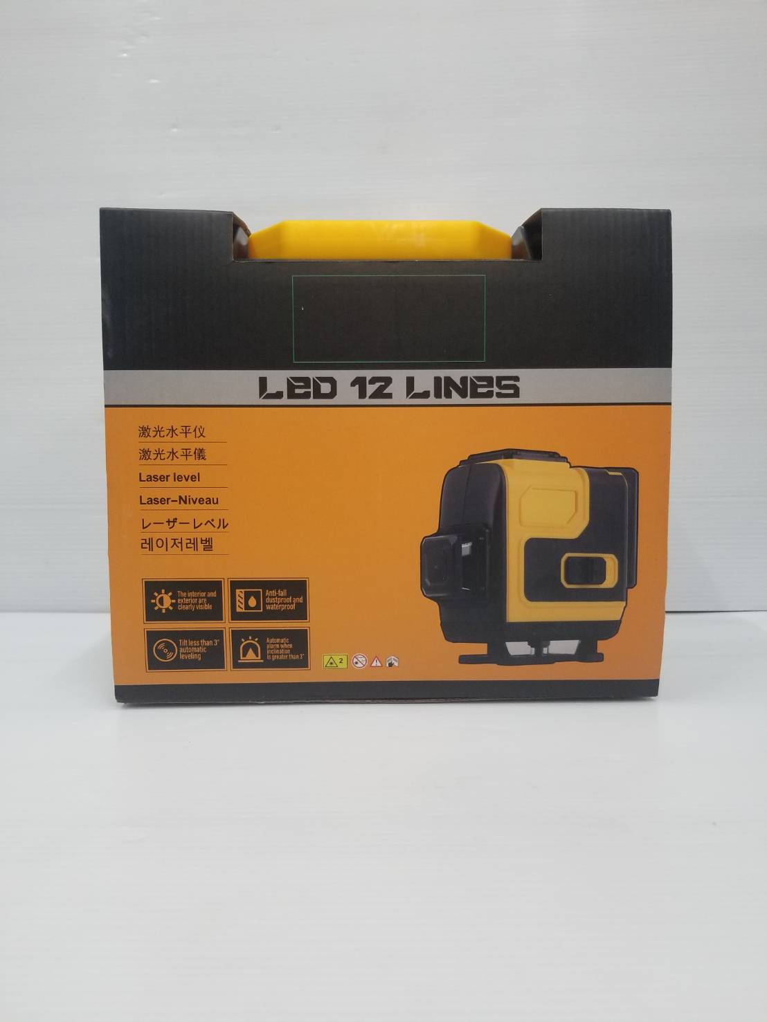 เลเซอร์ระดับ12เส้น แสงเขียว WD-12 BONCHI พร้อมขาตั้ง