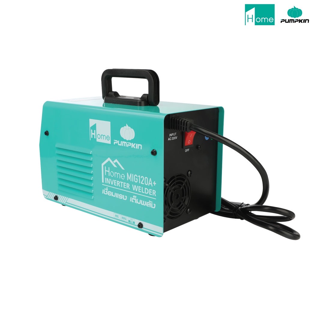 ตู้เชื่อม3ระบบ MIG/MMA/LIFT TIG รุ่น MIG120A PLUS PUMPKIN HOME 17926