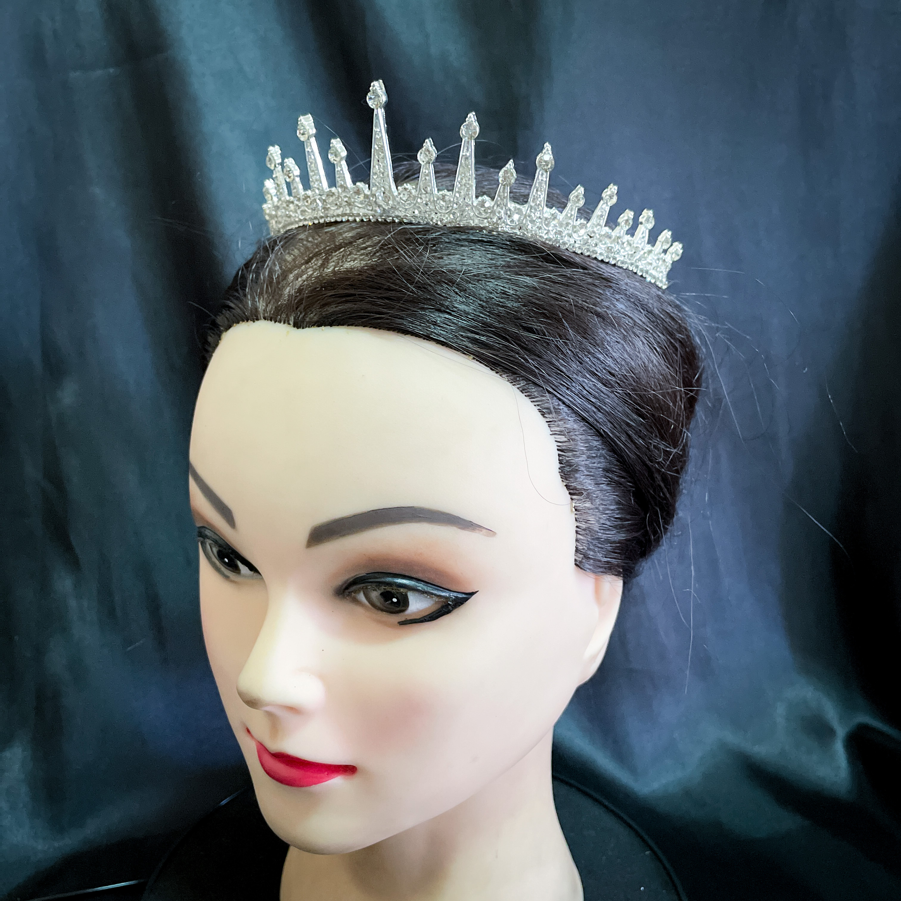 (พร้อมส่ง) เทียร่า 325 มงกุฎเจ้าหญิง งานสวย ปราณีต QCเพชรทุกเม็ด สินค้าพร้อมส่งจากไทย