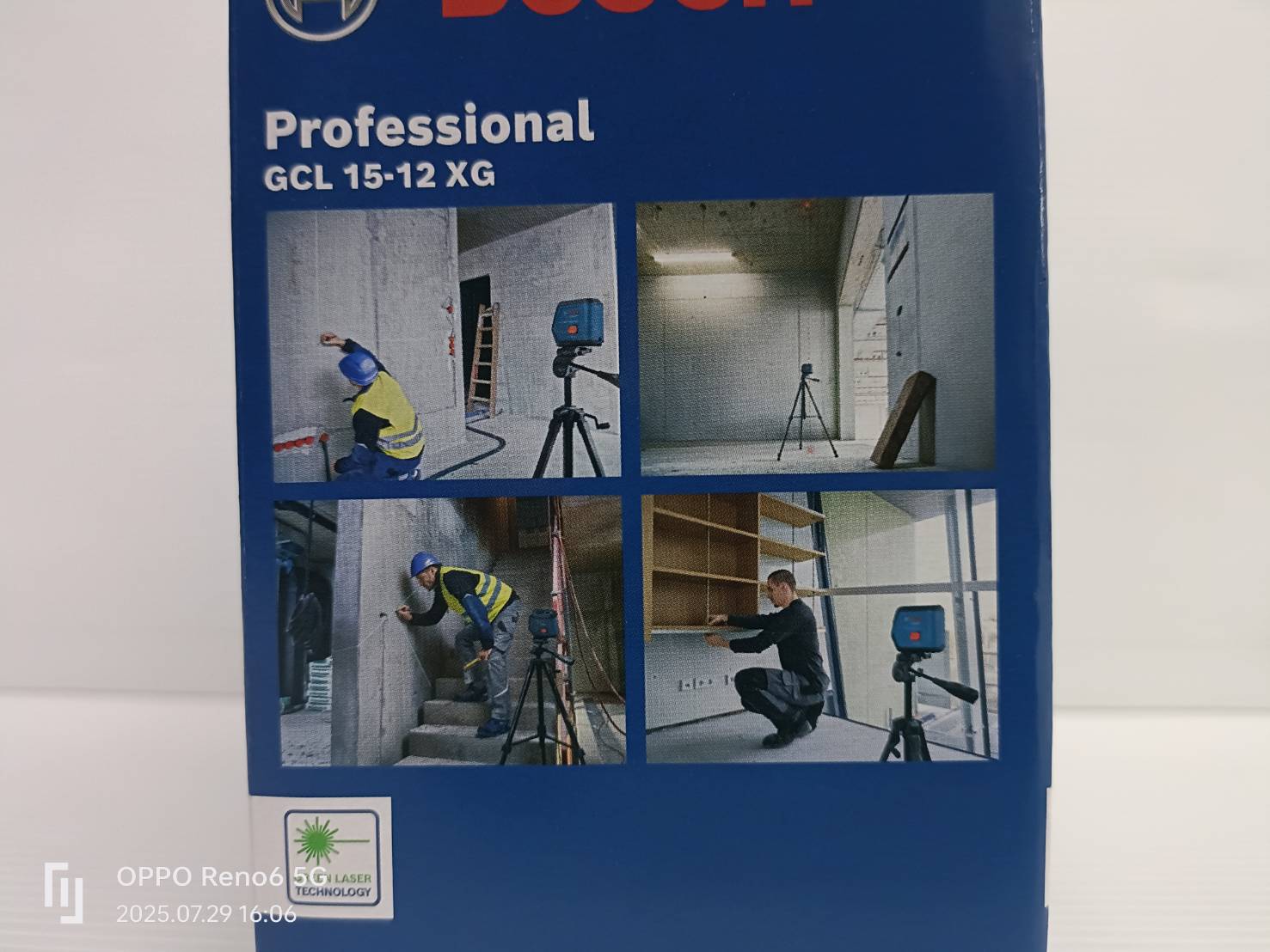เลเซอร์กำหนดจุดและเส้นระดับ3.6V GCL15-12XG BOSCH 0601066TK0