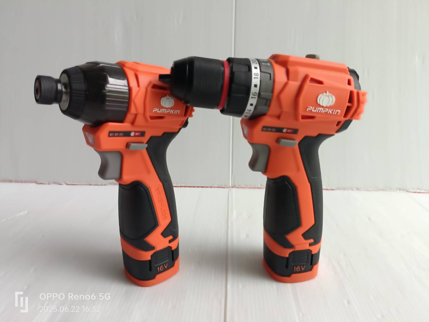 คอมโบ้ชุดสว่าน16V XT-16IMDID-202CK PUMPKIN 50438