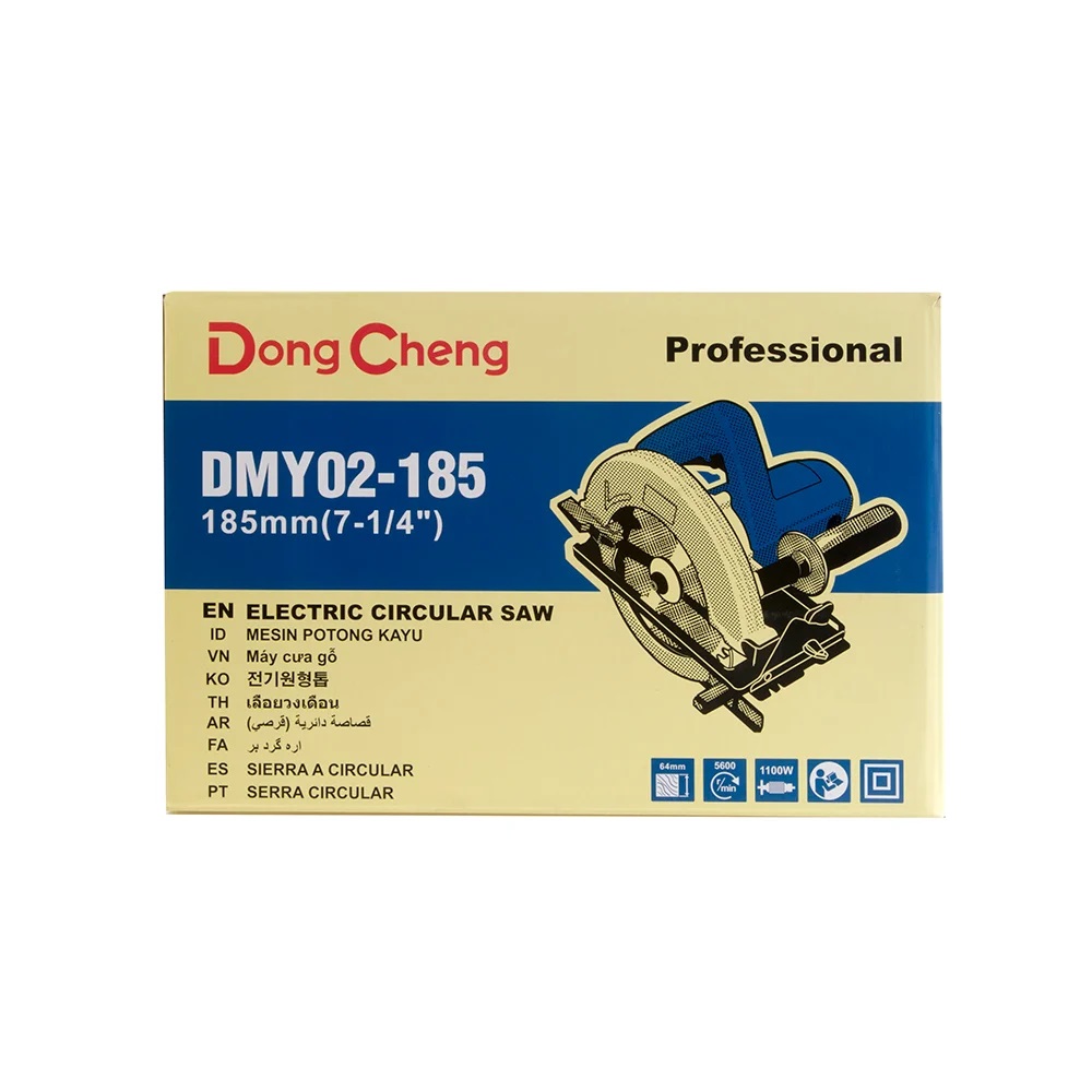 Dongcheng(DCดีจริง) DMY02-185 เลื่อยวงเดือนไฟฟ้า 7 นิ้ว 1100w.