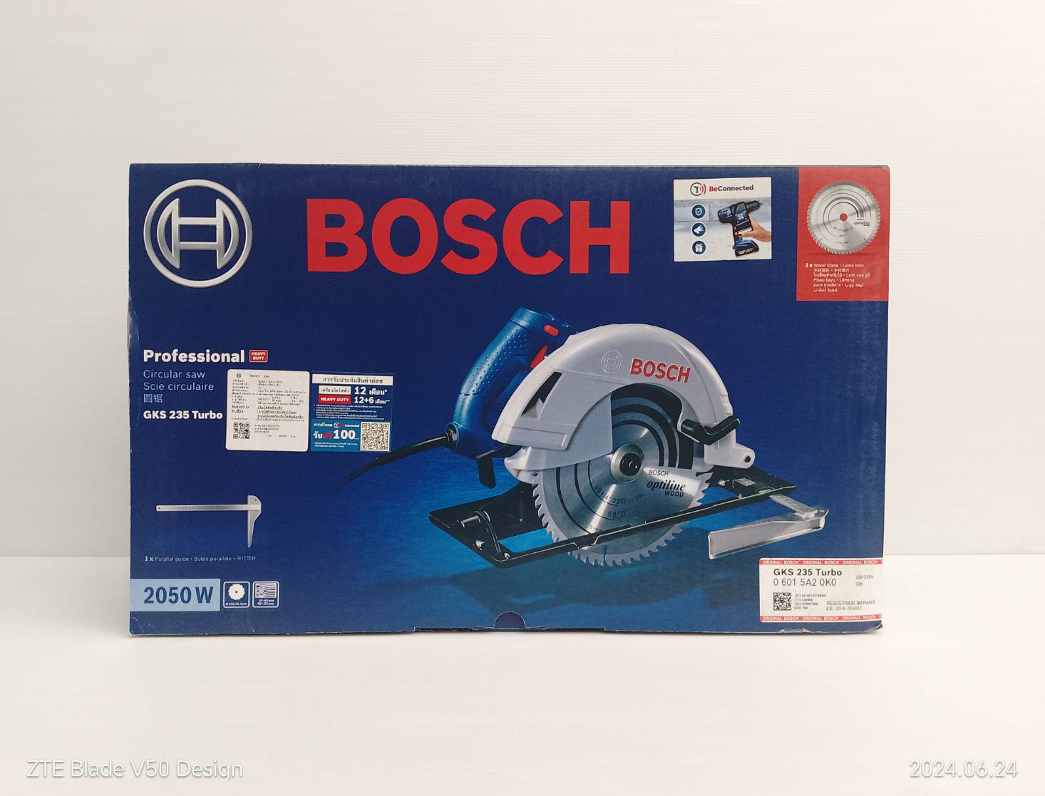 เลื่อยวงเดือน9" GKS235TURBO BOSCH