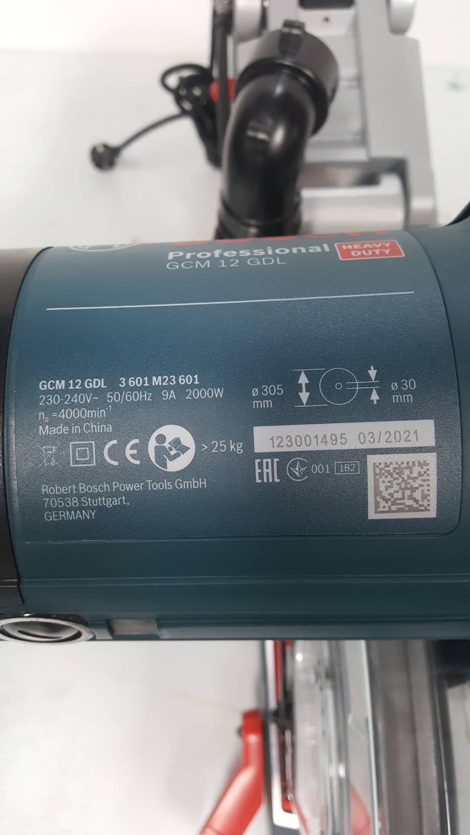 แท่นตัดองศา12" GCM12GDL BOSCH