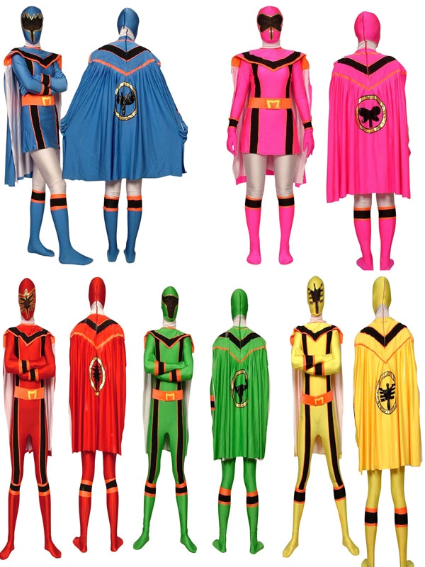 ชุดขบวนการเซนไท / ชุดขบวนการ 5 สี