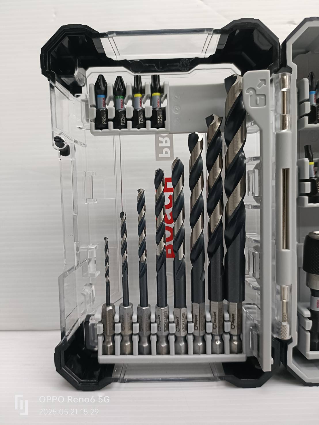 BOSCH PRO Impact Metal Bit Set, 35 pcs ชุดดอกไขควง 2608521U80