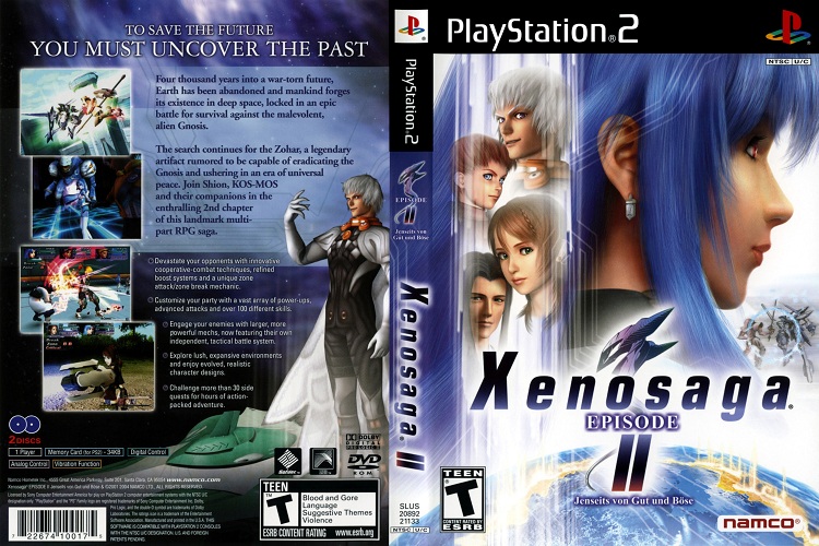XENOSAGA 2 [US : DVD5 2 Discs]