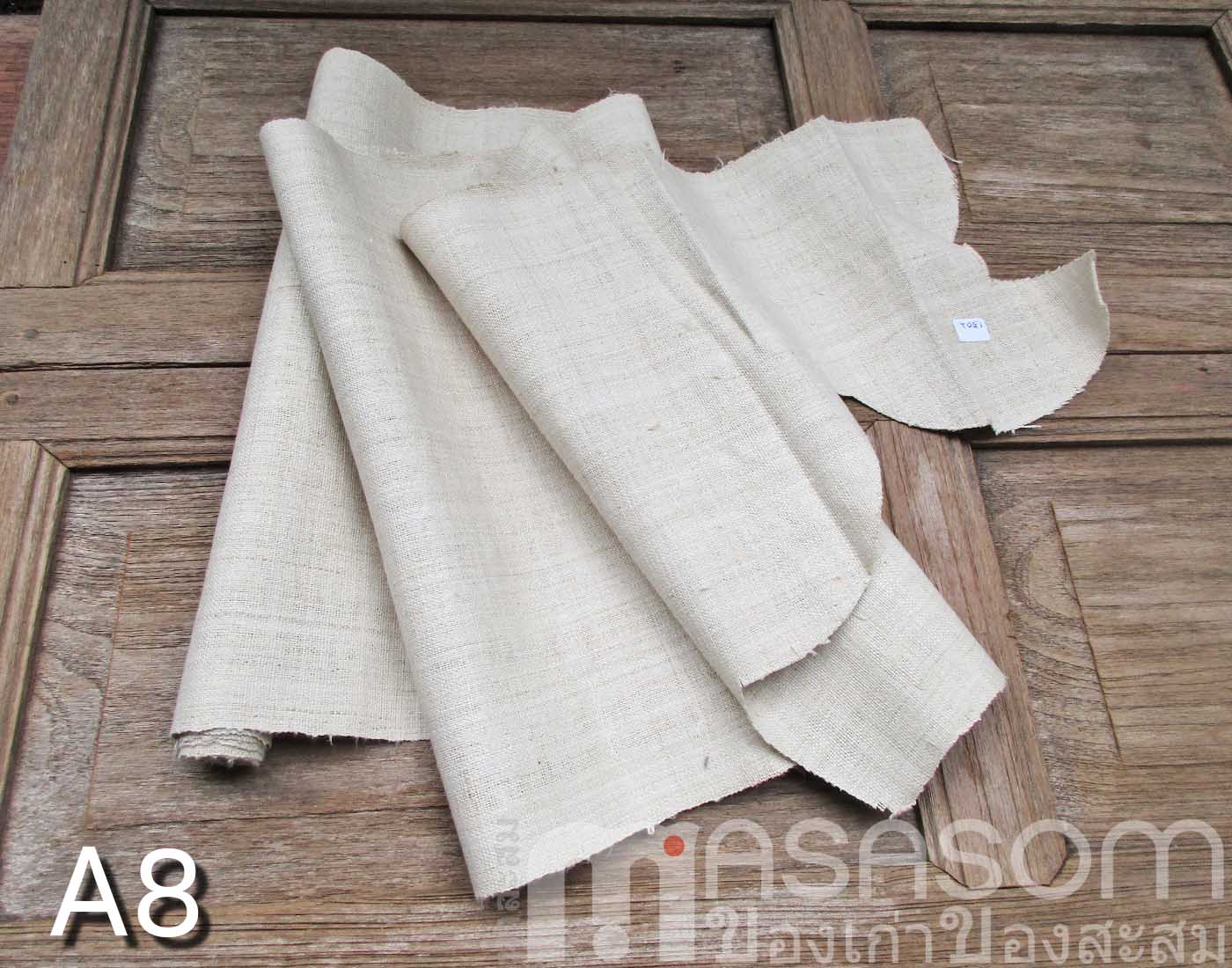 ผ้าใยกัญชงทอมือ