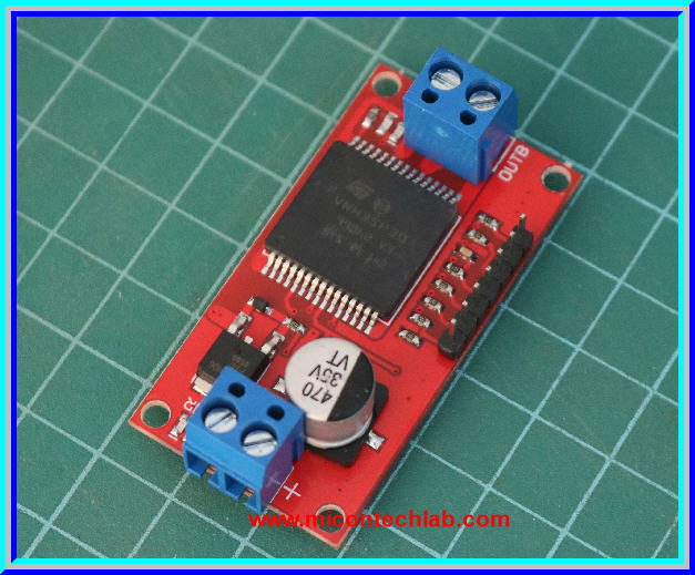 1x บอร์ดขับมอเตอร์ VNH2SP30 H-Bridge DC Motor 30A