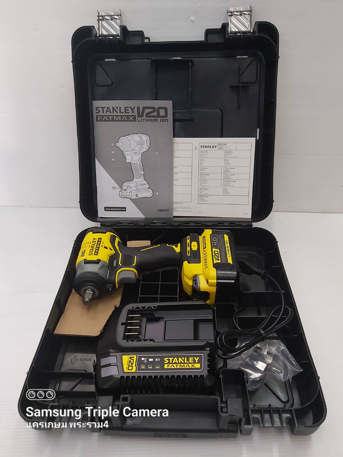 บล็อกกระแทกไร้สาย20V SBW910M1K STANLEY