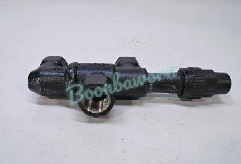 Henry 3 Way dual shut off valves & Pressure relief valves