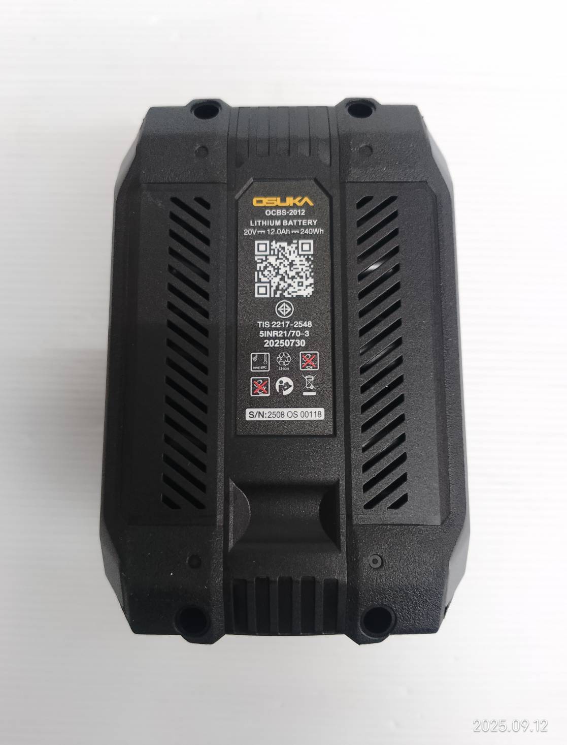 แบต 20V 12.0Ah Supreme Power OCBS-2012 OSUKA