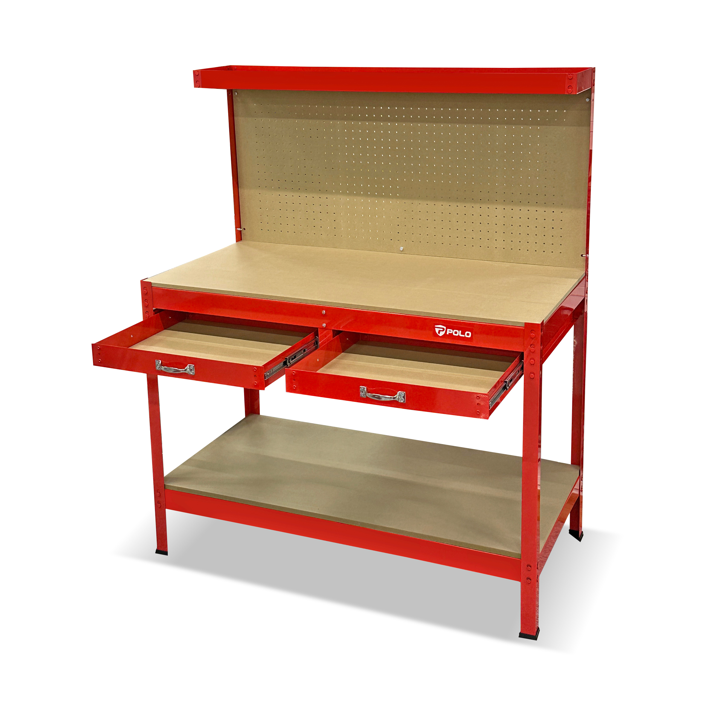 โต๊ะเครื่องมือช่าง YH-WT006 POLO มีลิ้นชัก 2 ช่อง
