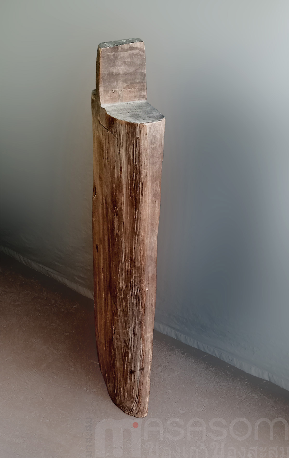 ถาดไม้สักเพ้นท์ลาย