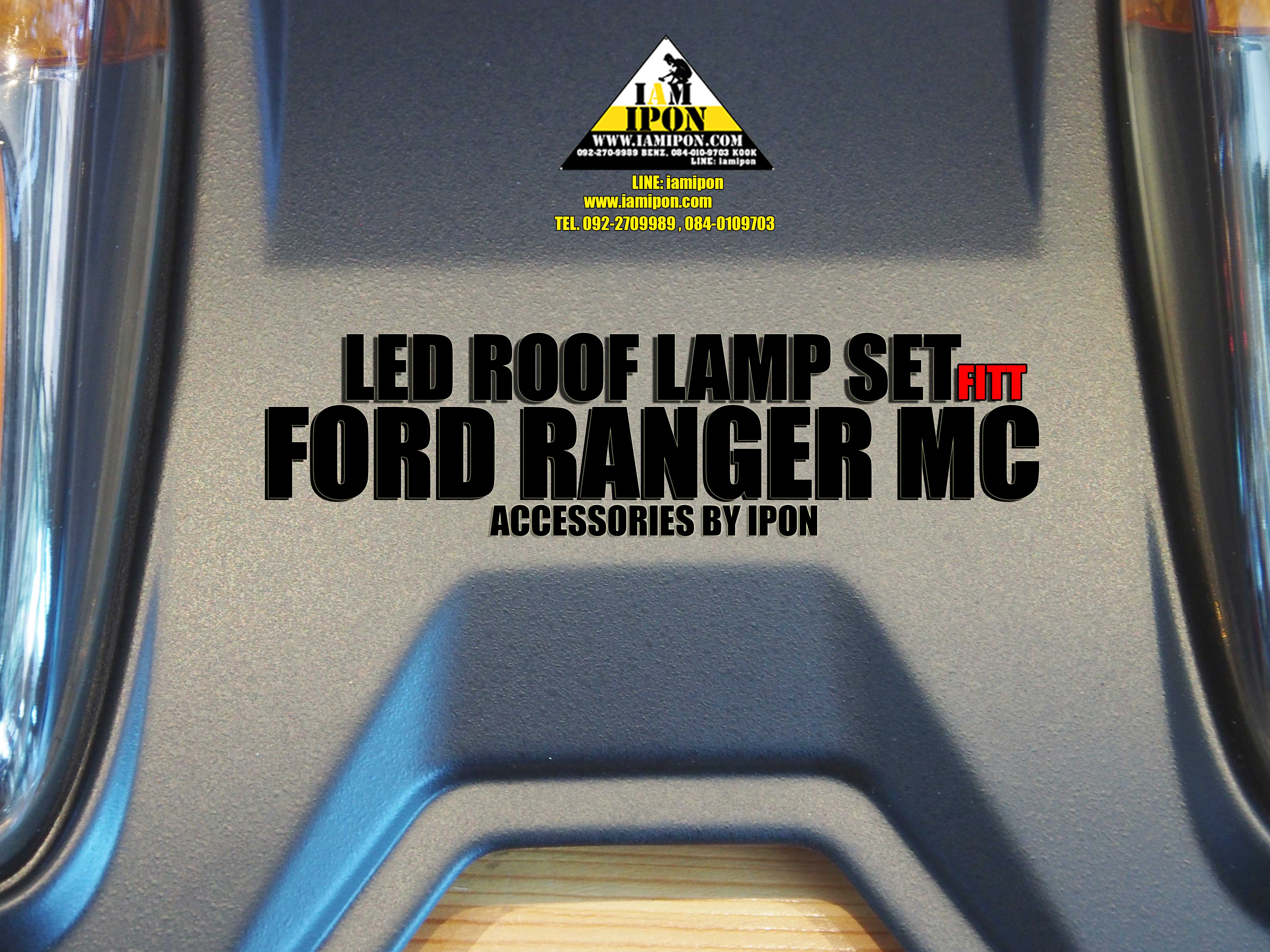 LED ROOF LAMP SET FOR FORD RANGER MC FITT ไฟหลังคาฟอร์ดเรนเจอร์ MC FITT
