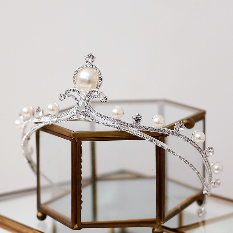 (พร้อมส่ง) เทียร่า 313 เทียร่าเจ้าสาว งานสวย ปราณีต QCเพชรทุกเม็ด สินค้าพร้อมส่งจากไทย