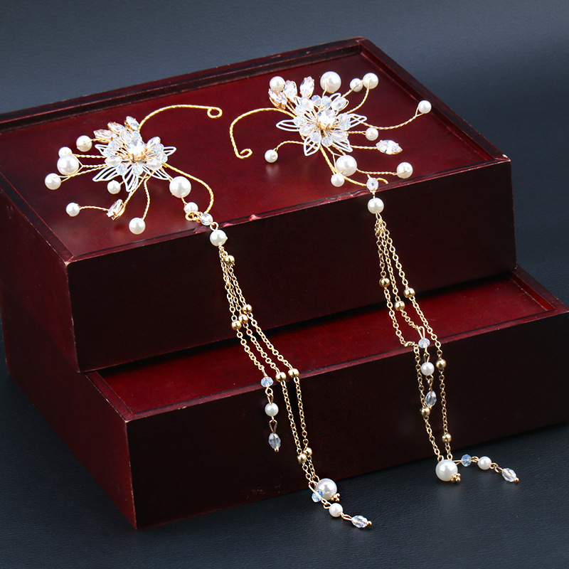 (พร้อมส่ง) Ear Cuff 018 จรหู จอนหู ได้ทั้งคู่ เกี่ยวใบหู ใส่สวยๆ สวยงาม ทำจากโลหะสีทอง