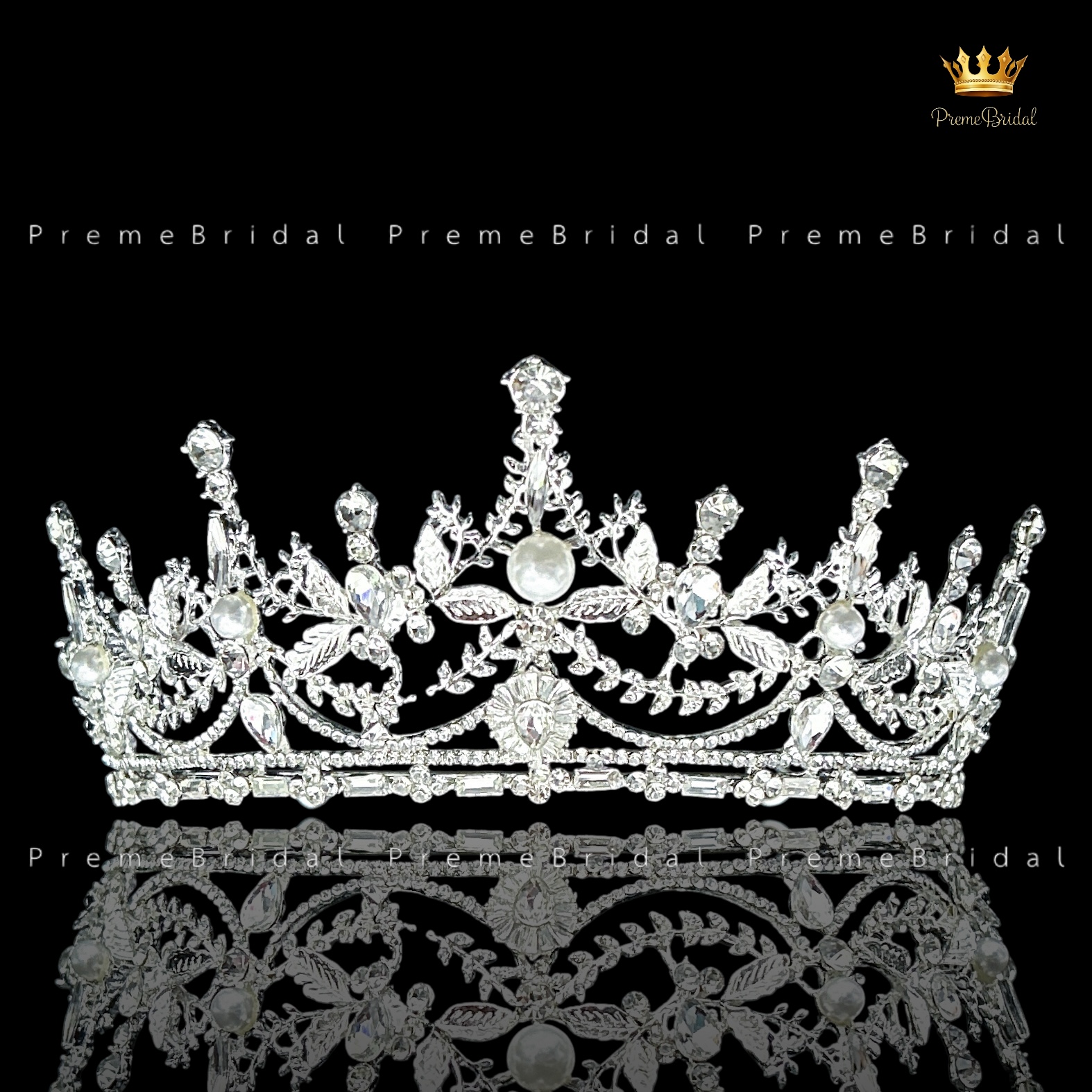 (พร้อมส่ง) เทียร่า 450 มงกุฎครึ่งหัว สวย ปราณีต QCเพชรทุกเม็ด สินค้าพร้อมส่งจากไทย รีวิวดีมาก