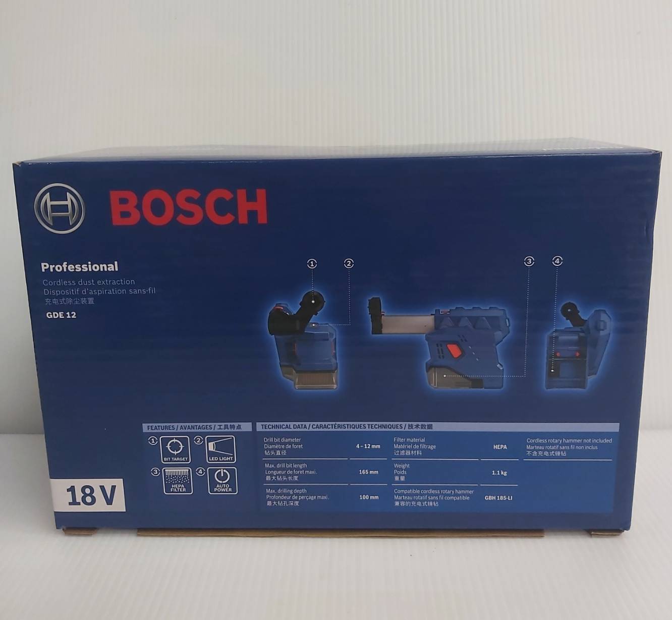 ชุดดูดฝุ่น GDE12 BOSCH 1600A02BW0