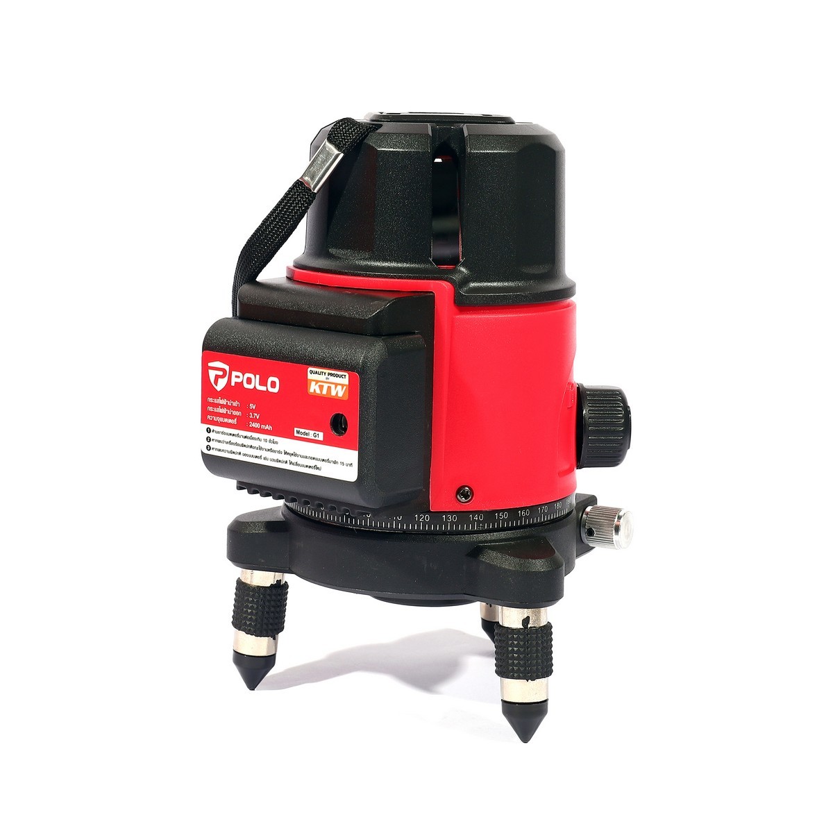 POLO เลเซอร์แสงเขียว 5 เส้น G1 พร้อมขาตั้ง