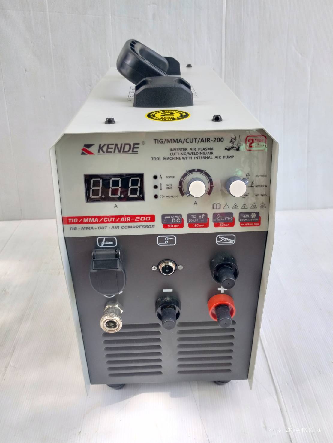 ตู้เชื่อม4ระบบ KD-TIG-MMA-CUT-AIR-200 KENDE