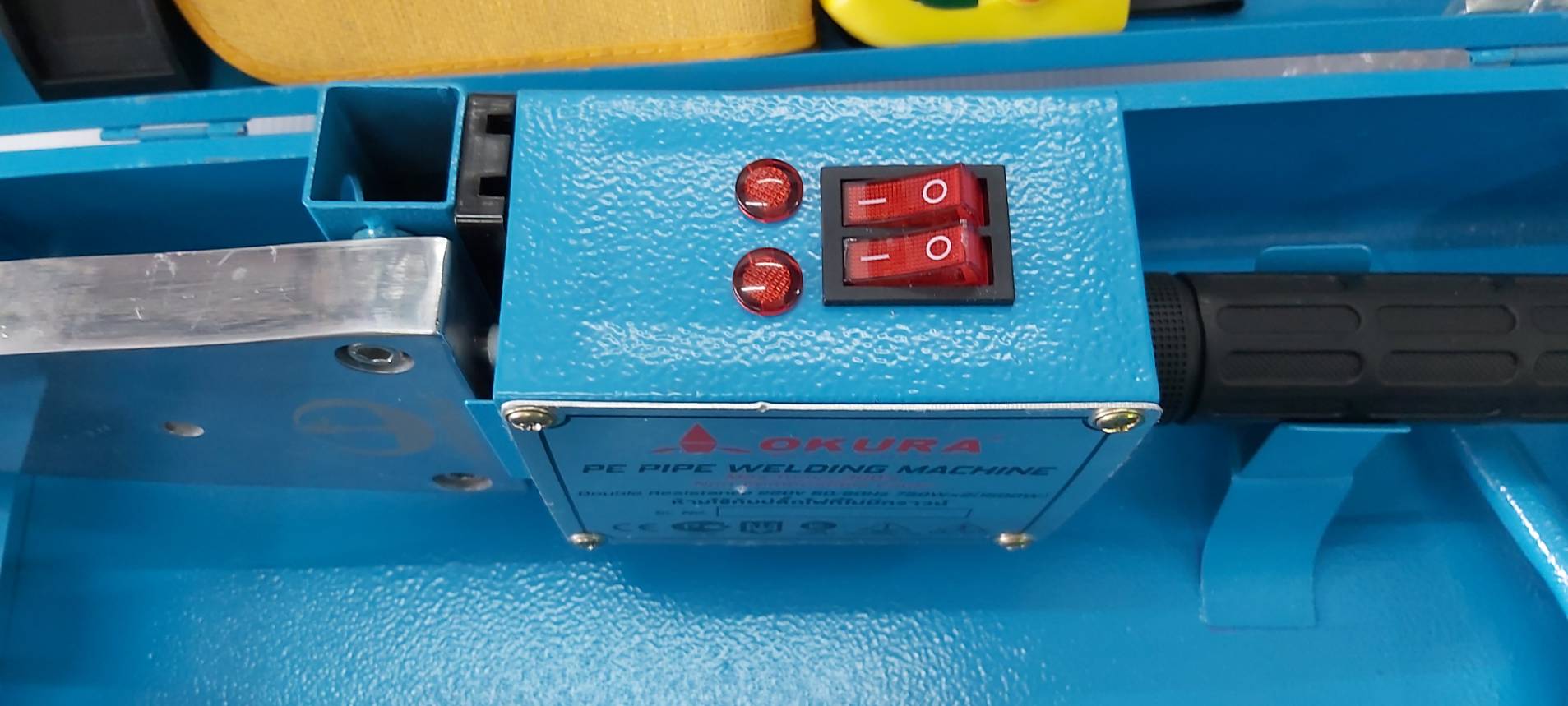 เครื่องเชื่อมท่อ P.E รุ่น OK-63PEW OKURA