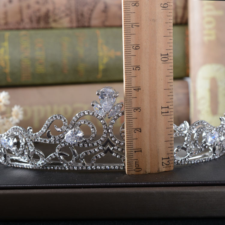 (พร้อมส่ง) เทียร่า 043 มงกุฎนางงาม มงกุฎเจ้าหญิง งานสวย ปราณีต QCเพชรทุกเม็ด สินค้าพร้อมส่งจากไทย