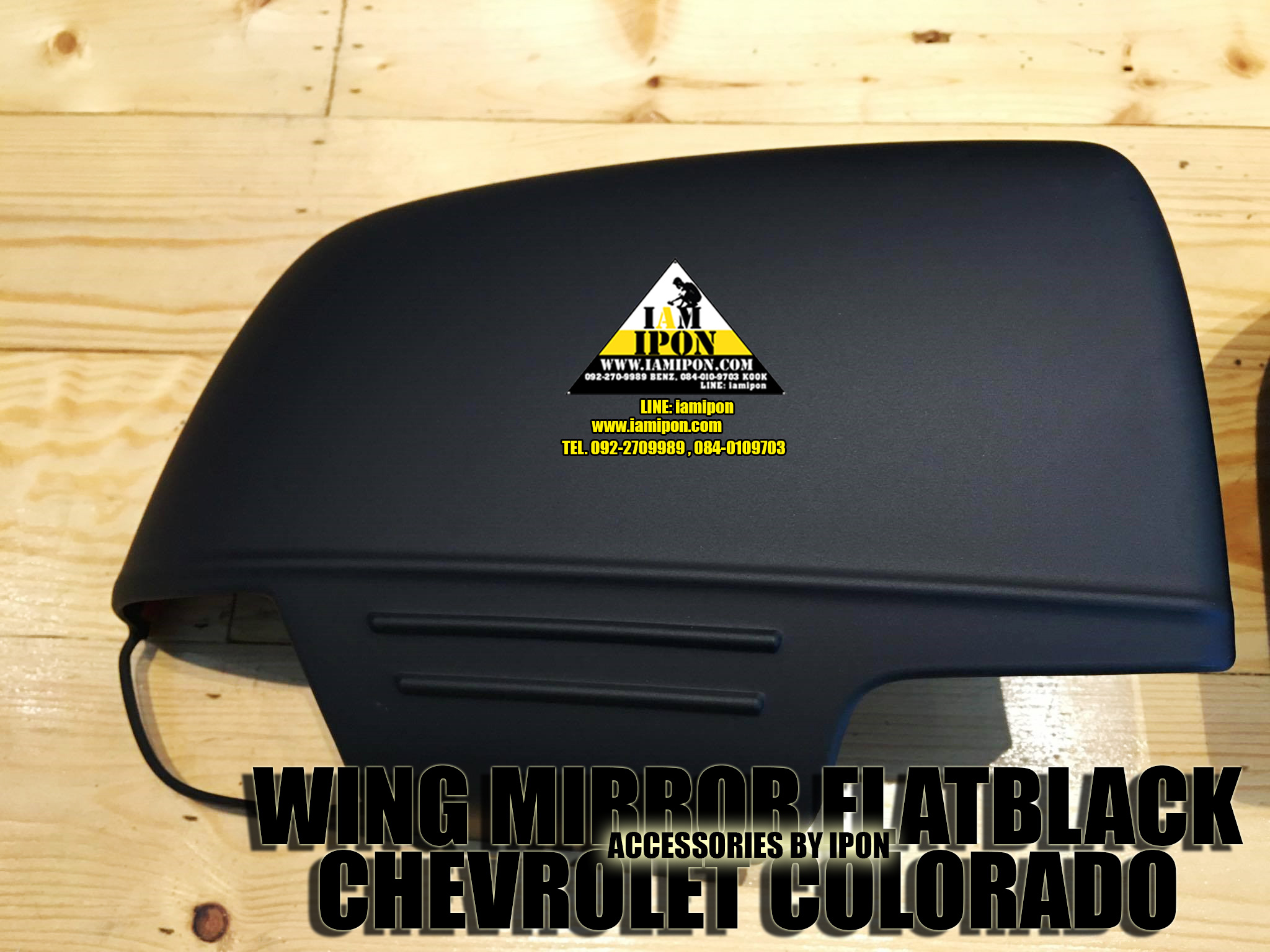 WING MIRROR COLORADO&TRAILBLAZER&ISUZU ALL NEW D-MAX&MU-X ครอบกระจกมองข้างดำด้านโคโลราโดกับเทรลเบลเซอร์และอีซุซุออนิวดีแมกกับมิวเอ็กซ์