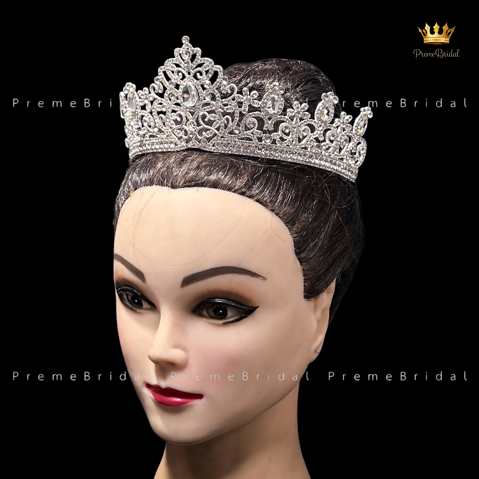 (พร้อมส่ง) เทียร่า 435 มงกุฎนางงาม งานสวย เจ้าสาว ปราณีต QCเพชรทุกเม็ด สินค้าพร้อมส่งจากไทย