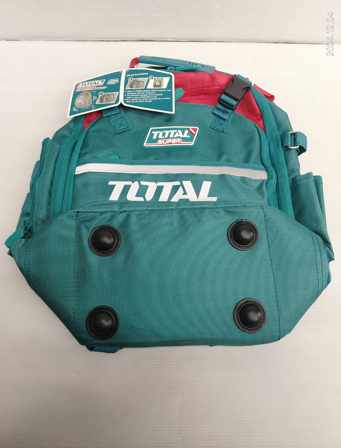 TOTAL กระเป๋าเป้ใส่เครื่องมือช่าง สะพายหลัง รุ่น THBP02025