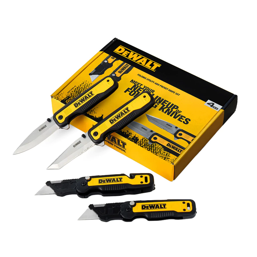 DEWALT รุ่น DWHT10996S-AS ชุดเซ็ทมีด Tough Serie 4ชิ้น/ชุด