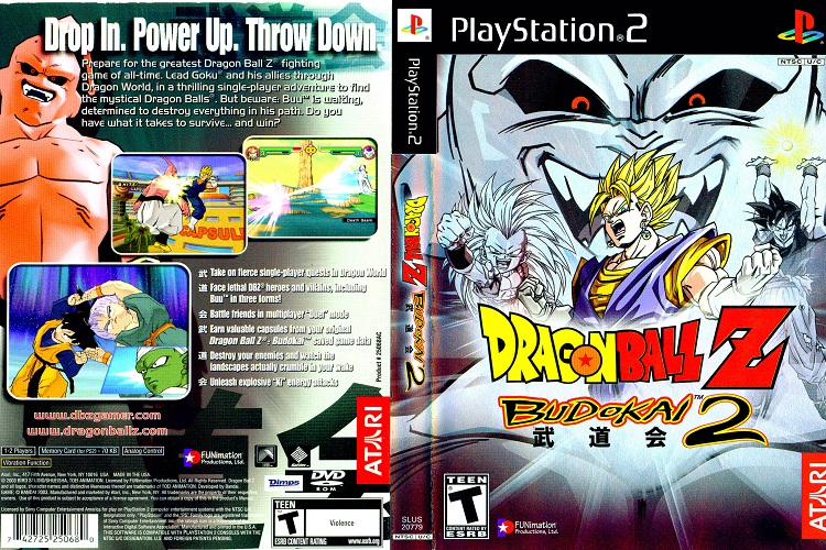DRAGON BALL Z BUDOKAI 2 [US : DVD5 1 Disc]