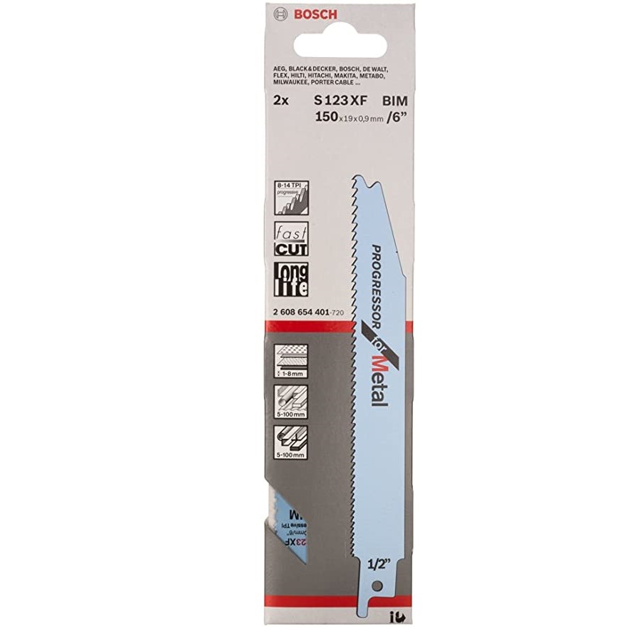ใบเซเบอร์ S123XF BOSCH #2608654401