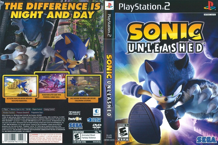 SONIC UNLEASHED [US : DVD5 1 Disc]