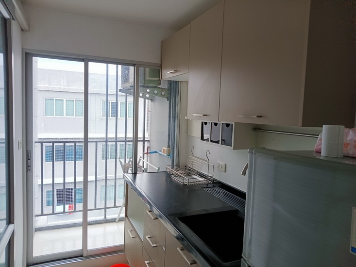 H1162 ขายถูก พร้อมอยู่ ดี คอนโด รามอินทรา 30.06 ตรม. ชั้น8 อาคารD ใกล้รถไฟฟ้ สถานีวัชรพล อยู่ติดถนนรามอินทรา ช่วง กม.4