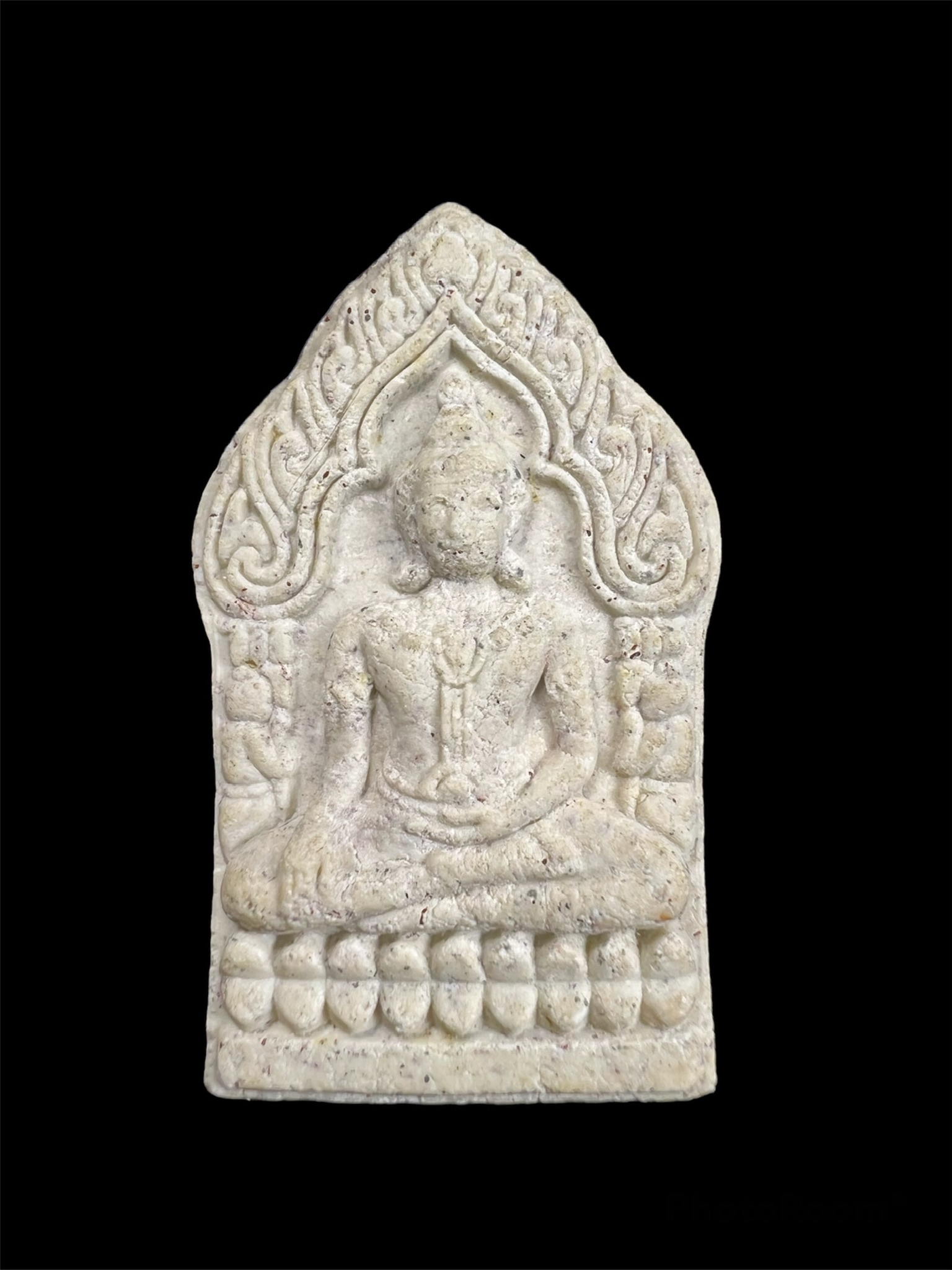 ขุนแผนเนื้อผงพุทธคุณ หลวงปู่นิเวศน์ วัดทุ่งกระเจ็ด อ.อู่ทอง จ.สุพรรณบุรี