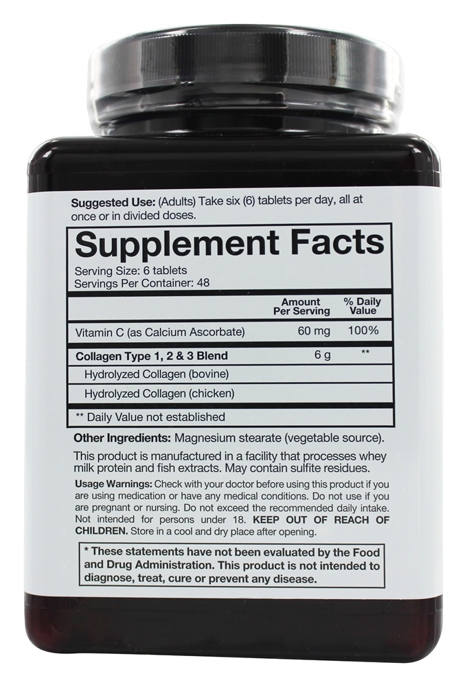 Youtheory™ Collagen Advanced Formula Type 1,2 & 3 290 Tablets