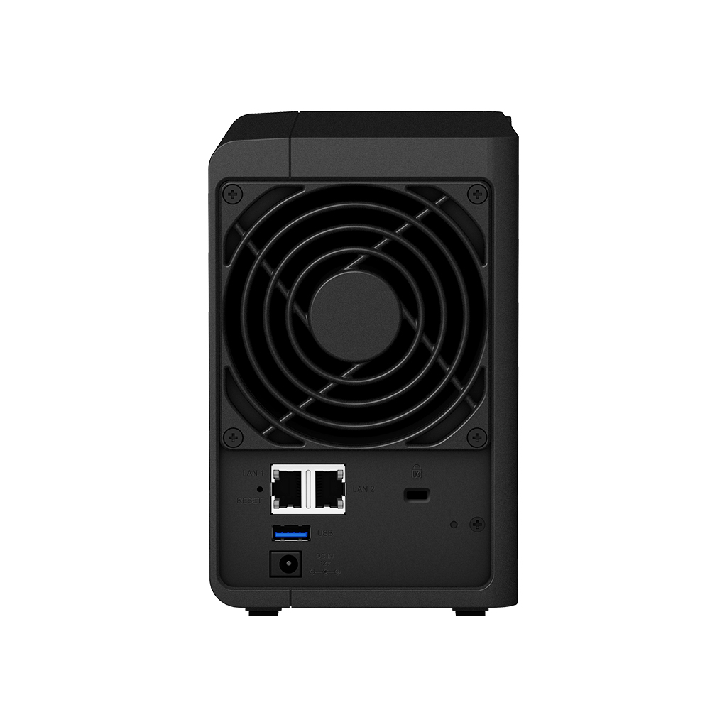 Synology DiskStation DS220+ 2-bay DiskStation, Dual Core 2.0 GHz (turbo to 2.9 GHz), 2GB RAM (up to 6GB)