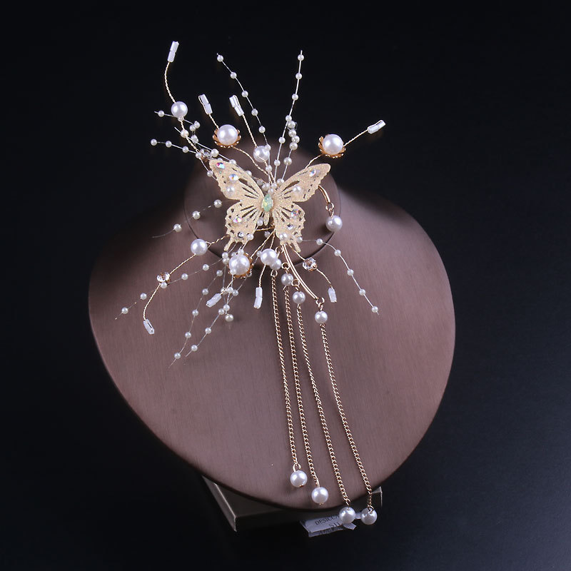 (พร้อมส่ง) Ear Cuff 005 จรหู จอนหู ผีเสื้อ ได้ทั้งคู่ เกี่ยวใบหู ใส่สวยๆ สวยงาม ทำจากโลหะสีทอง